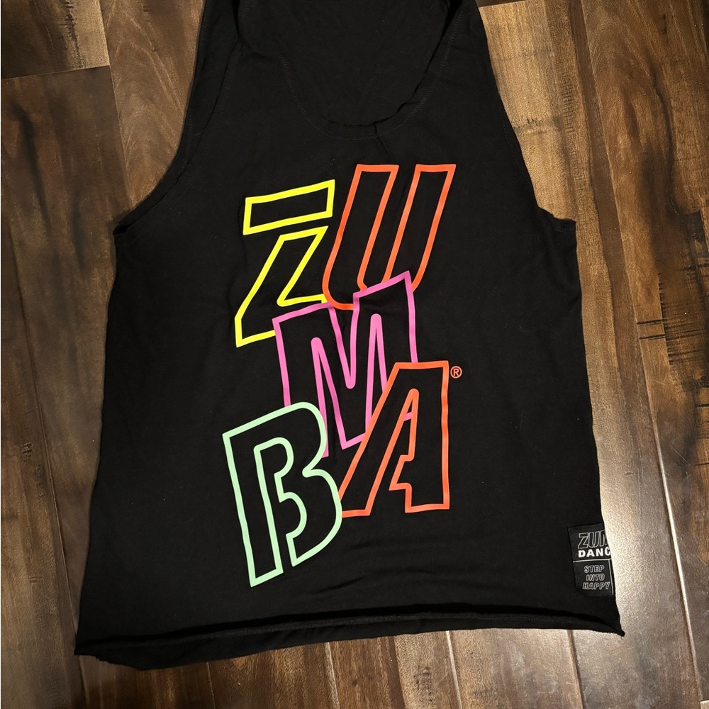 Zumba Black Tank Top